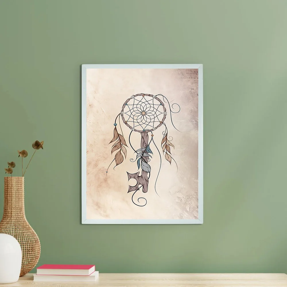 حلم الماسك قماش جدار الفن ديكور أمريكي أصلي بوهو ديكور المنزل غرفة الهبي ديكور الغرفة الجمالية الفن الروحي هدية خمر #6