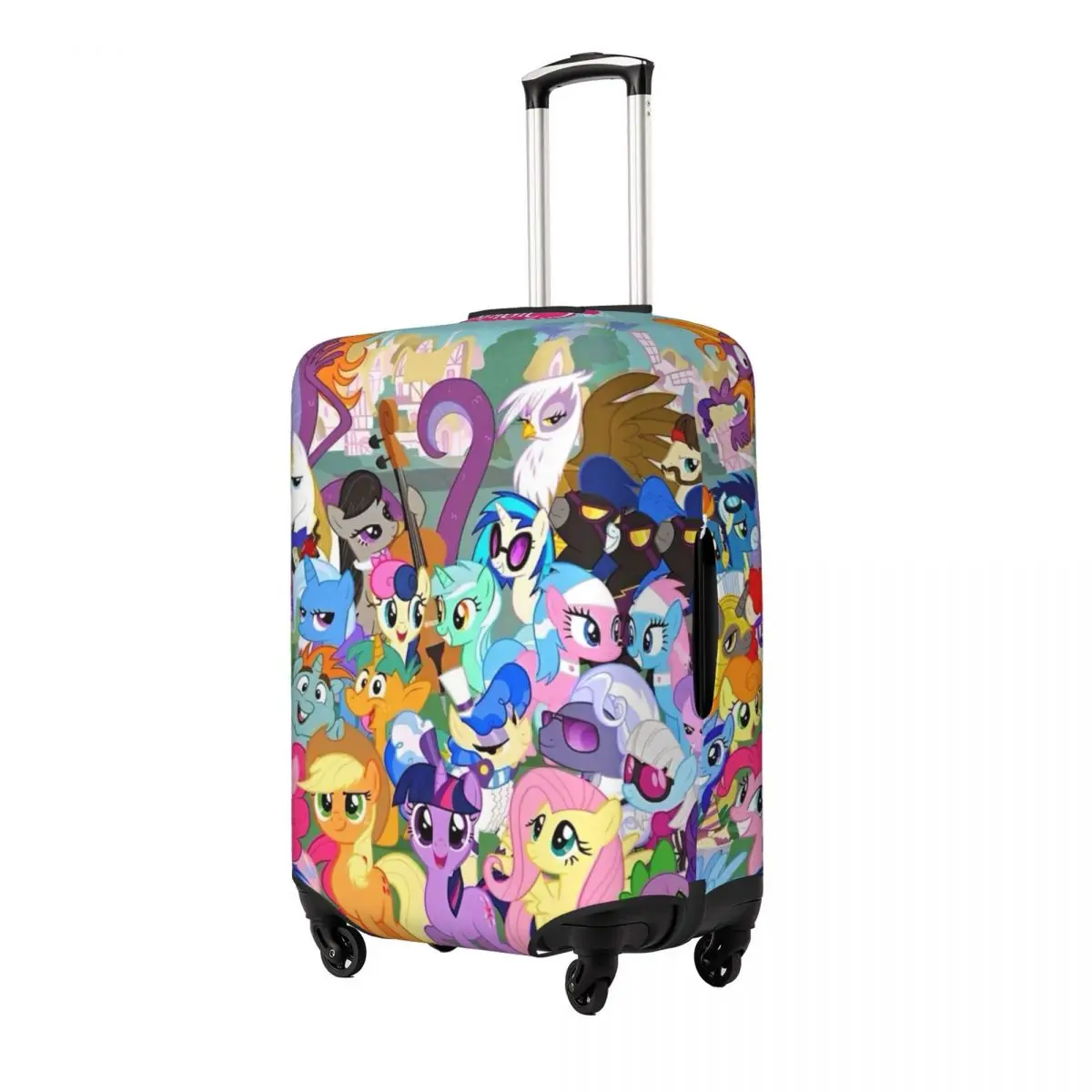 MINISO My Little P-pony Suitcase Cover Holiday Business Useful Luggage Supplies Protection