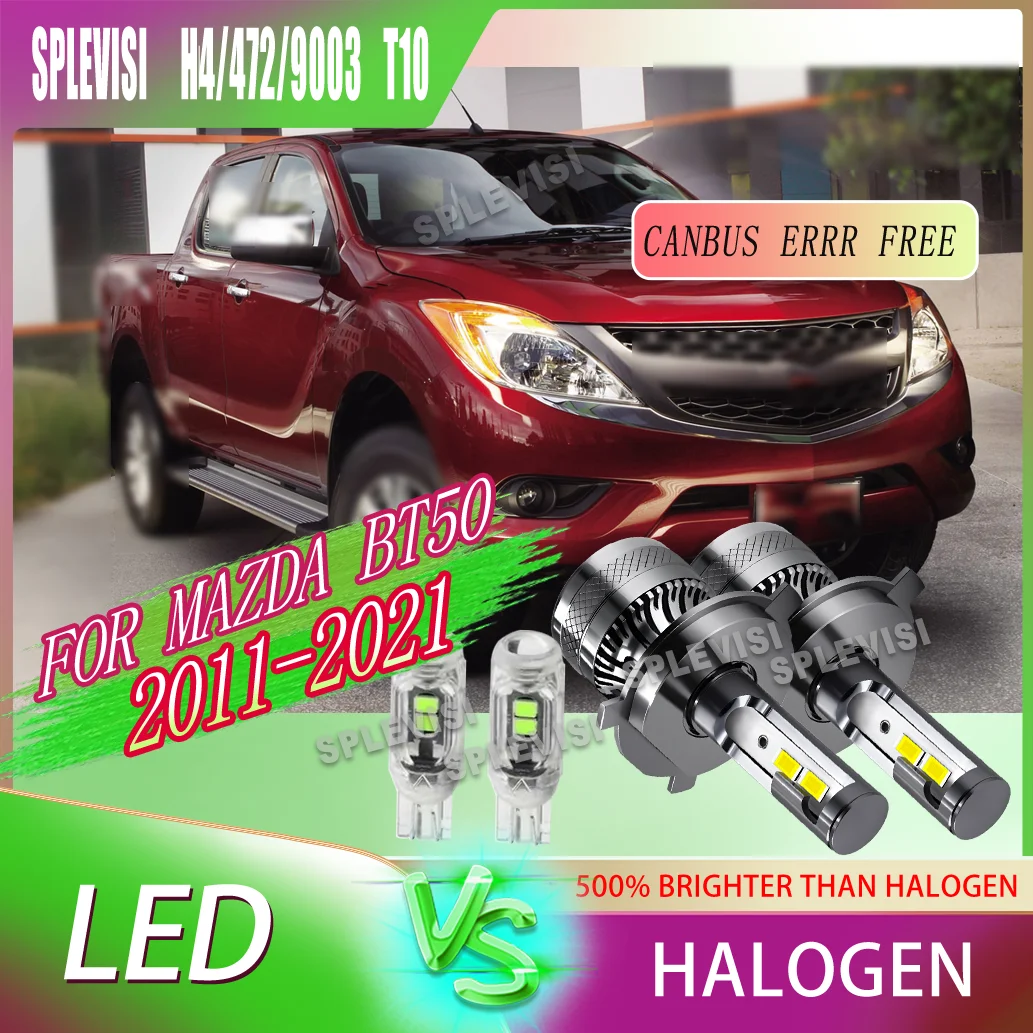 

IP68 design LEDs ideal for all-season and all-weather driving 6000k Bulb For MAZDA BT50 2011 201 2013 2014 2015 2016 2017-2021