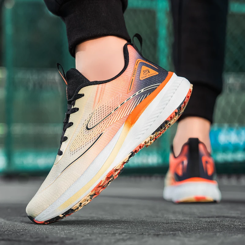 Men's Lightweight Luxury Golf Shoes, Outdoor Mesh Breathable Fitness Jogging Shoes, Men's Fashionable Golf Shoes