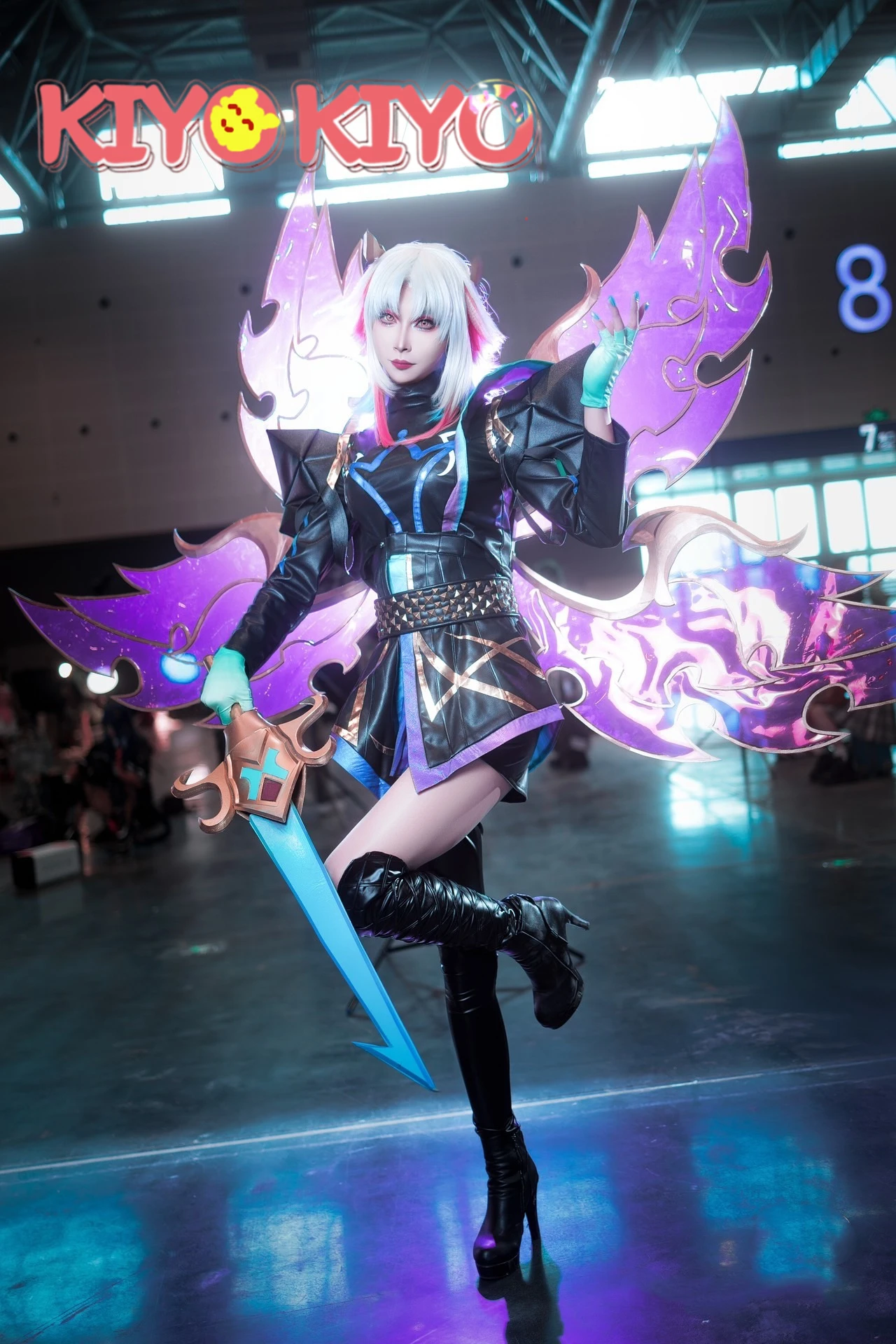 KIYO KIYO Kayle from LOL The Righteous Kayle Empyrean Cosplay Costume