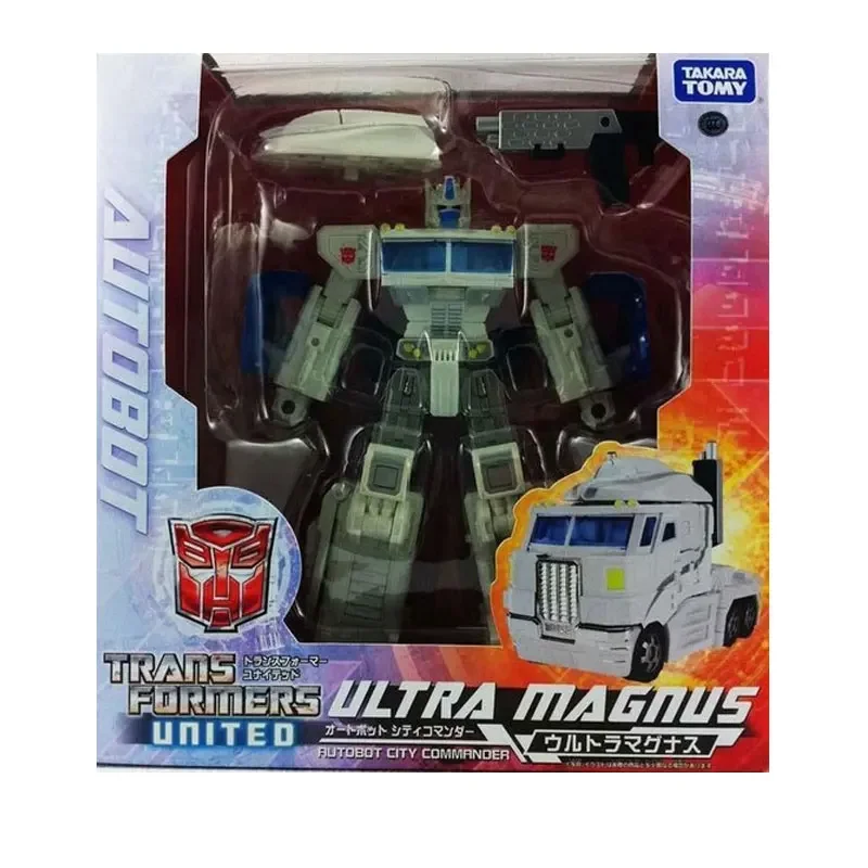 In Stock Transformers TAKARA TOMY White Ultra Magnus FPJ  Commander Genuine Robot Anime 3C Action Figure Toy Collection Gift