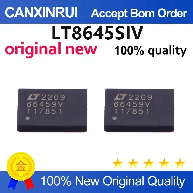 (5pcs-100pcs)Brand new original LT8645SIV # PBF packaged LQFN-32 synchronous buck power supply chip