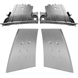 Cubierta de manija interior para coche, Base de reposabrazos de puerta para Peugeot 107, Toyota Aygo, Citroen C1 2005-2014, color gris