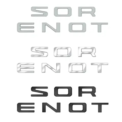 Metalen Auto Decals Sticker Kofferbak Embleem Badge voor KIA SORENTO Letters CARNAVAL CEED CERATO CARENS GT Lijn K7 KX5 NIRO PICANTO