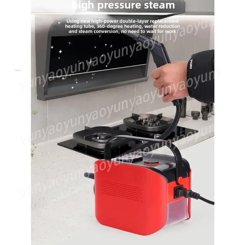 Hand-held Steam Cleaner 1000W High Temperature Sterilization 15S Quick Heating Steam Cleaner for Floor/Kitchen/Window/Sofa