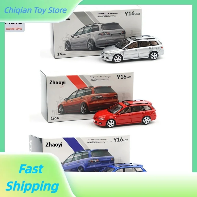 

Tuoyi Alloy Car Model 1/64 6 Touring Car Miniature Model Simulation Boy Toy Car Sliding Simulation Children's Toy ornament
