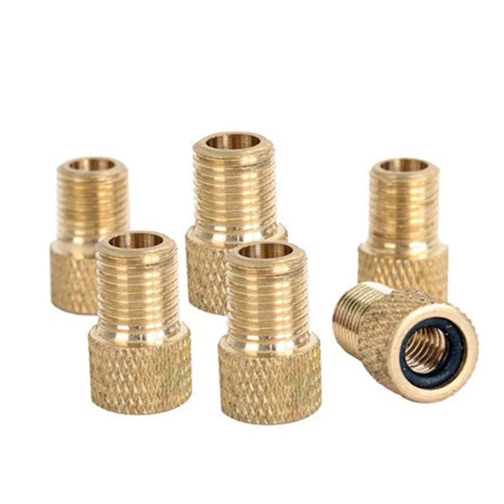 Accessories Cinverter Road Bike Gas Nozzle Mountain Bike Pump Convert Presta To Schrader Valve Adapter Bicycle Punp Tube