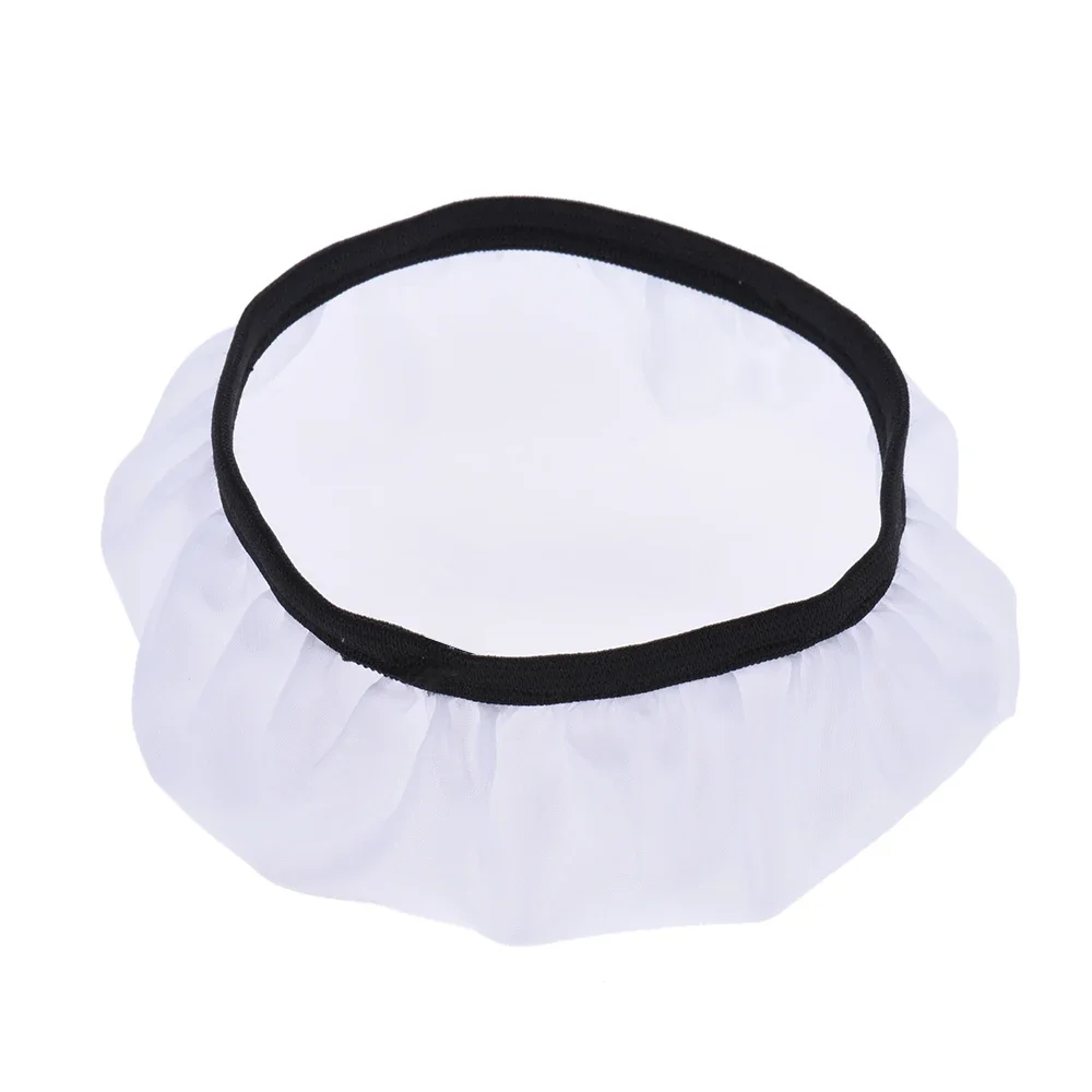 Photography Light Soft White Diffuser Cloth for 7" 180mm Standard Studio Strobe Reflector image 4