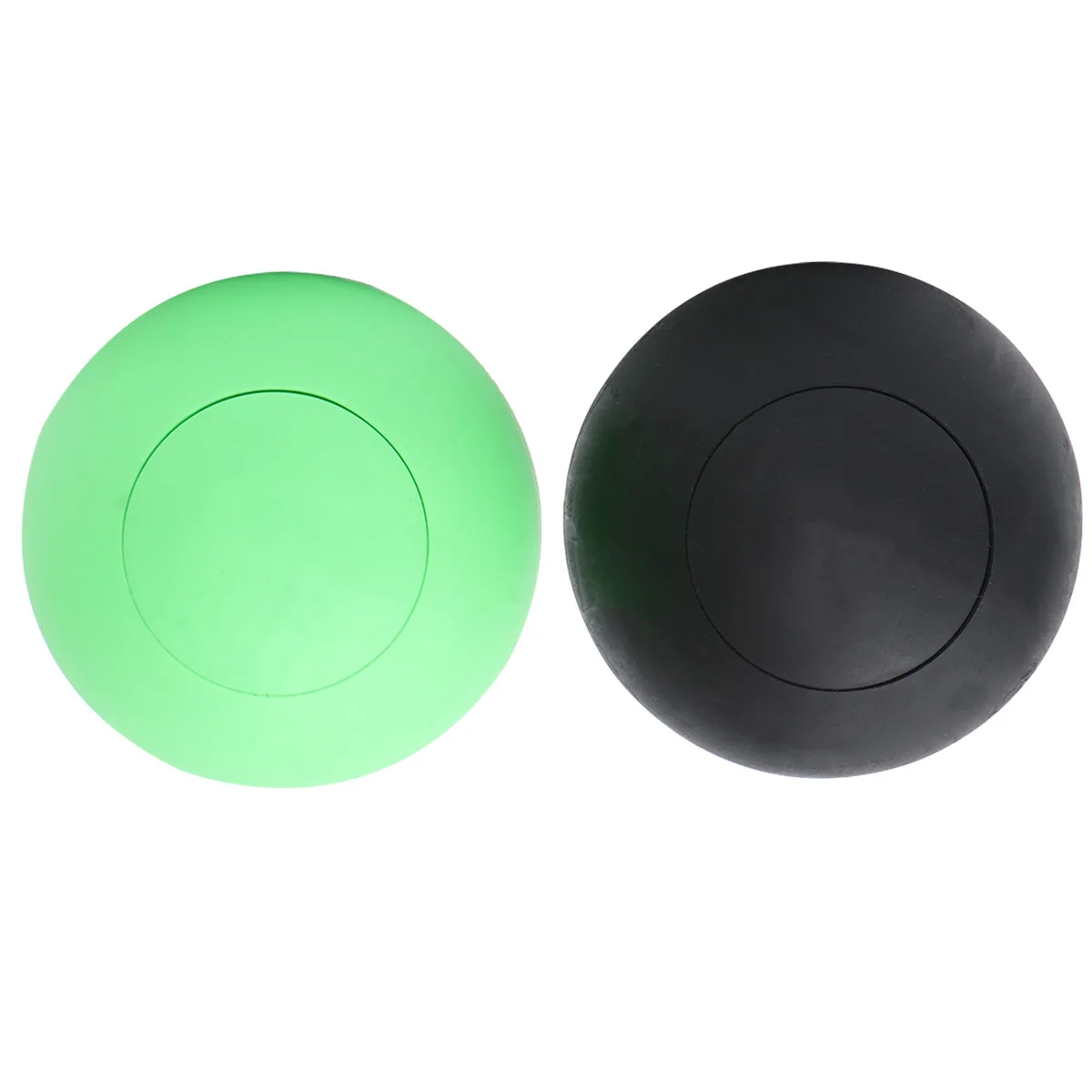 2 قطعة تدليك مرونة الظهر الأسطوانة الكرة اضافية شركة العضلات الأسطوانة للاسترخاء الأنسجة العميقة اليوغا بيلاتيس الانتعاش أسود أخضر #5