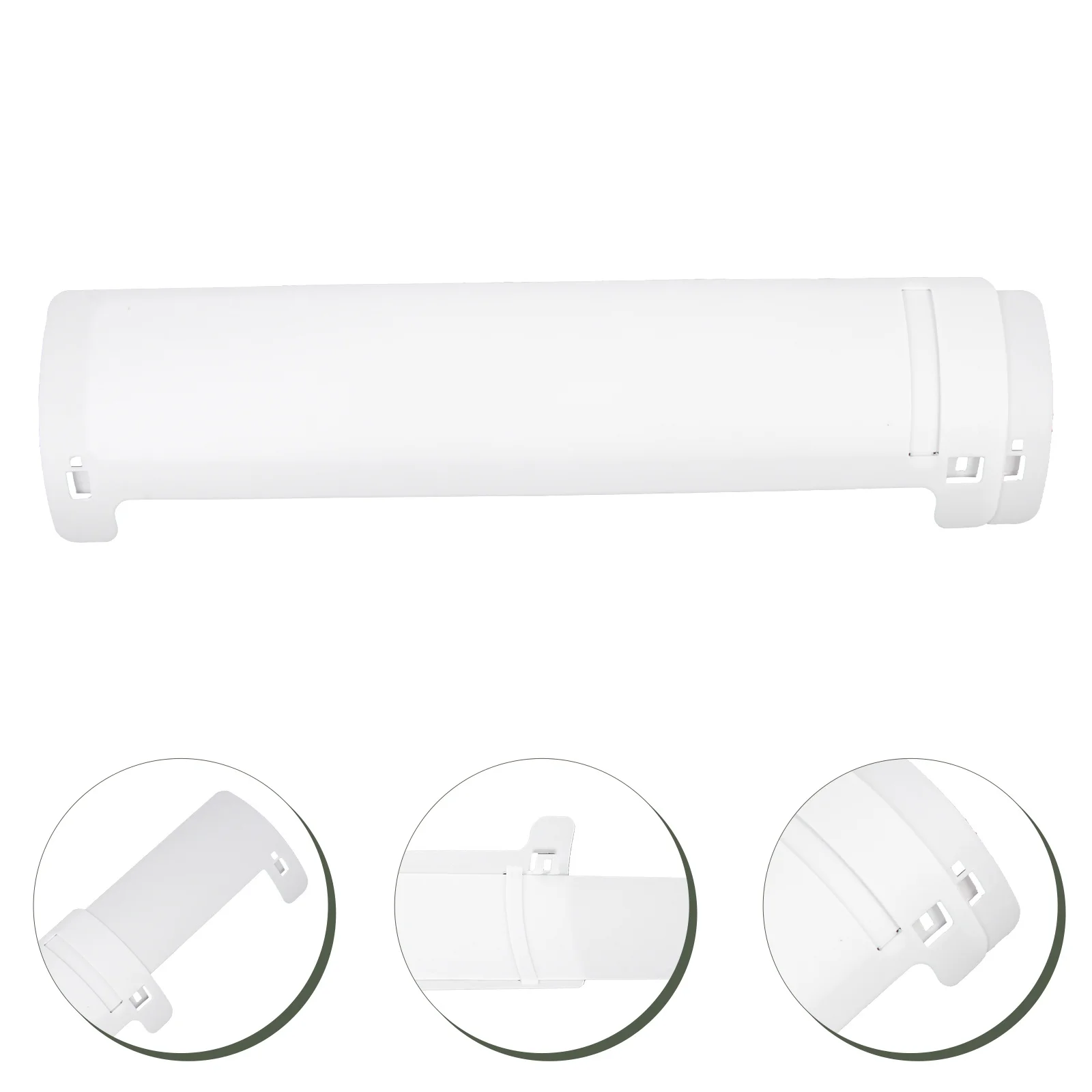 

Telescopic Air Conditioner Windshield Plastic Baffle Office Plate Draft Conditioning Vent Deflector Outlet Shield Retractable