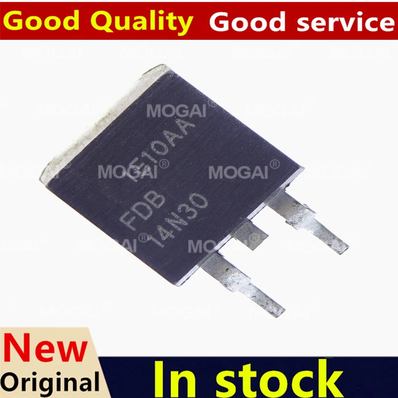 (10 Stück) 100 % neuer FDB14N30 FDB14N30TM TO-263 Chipsatz
