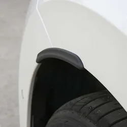 For Volkswagen Golf 8 Car Fender Wheel Eyebrow Protector/mudguard Sticker Extension Wide Arch Protector Stripe ABS accessories