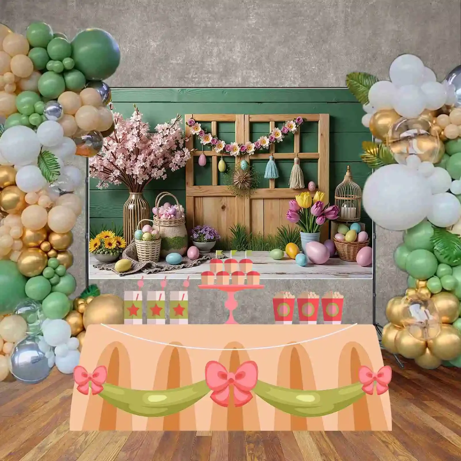 MOON.QG 크리스마스 겨울 배경 야외 어린이 눈 소나무, 보케 숲 배경, 사용자 정의 파티 장식, 포토 존 소품