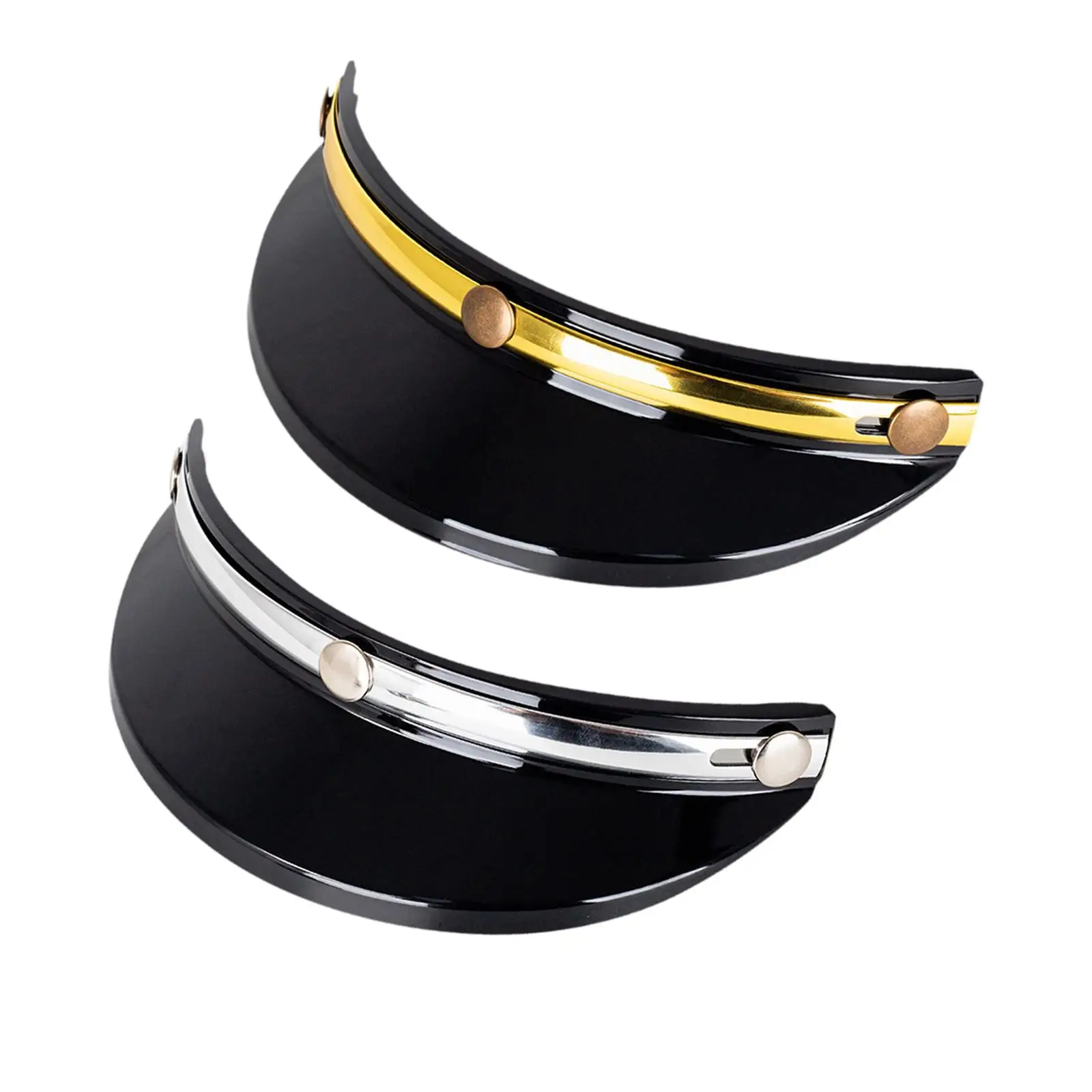 

Helmet Visor Peak Helmet Visor Protector 3 Snaps, Portable Lightweight Sun