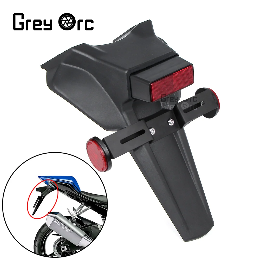 

Держатель номерного знака заднего крыла, грязевой для SUZUKI GSX-R 1000 GSXR 1000 2005-2006 K5, аксессуары для мотоциклов