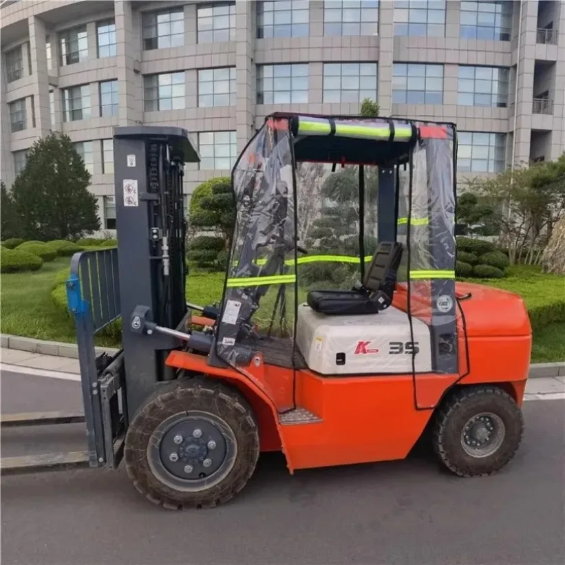 

New Forklift Rain Cover Thickened Shade Windshield Awning For Heli Hangcha Longgong