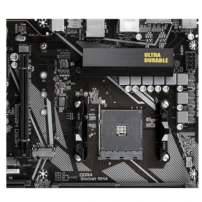 For B550M DS3H Motherboards Socket AM4 DDR4 128GB For AMD B550 Desktop Mainboard M,2 NVME USB3.0