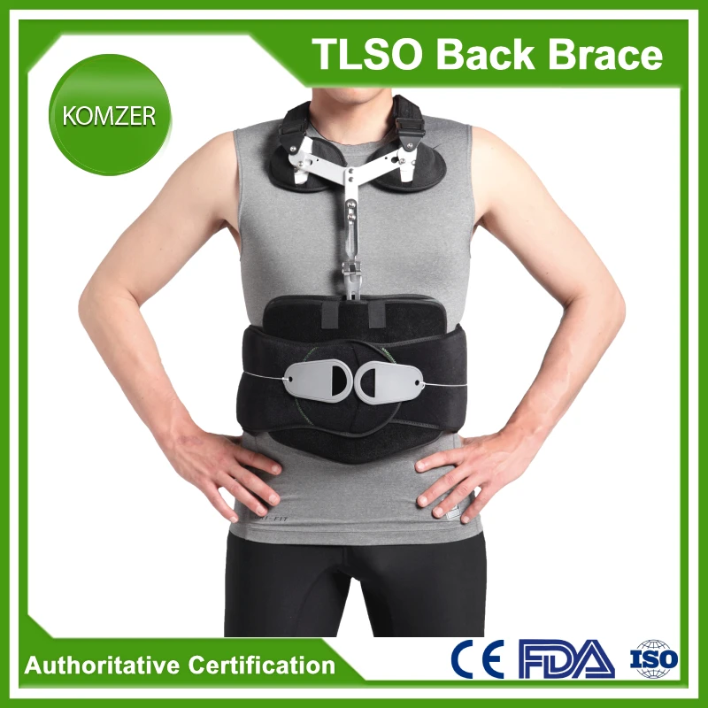 Komzer TLSO Back Brace - Thoracic Lumbo Sacral Orthosis Support ...