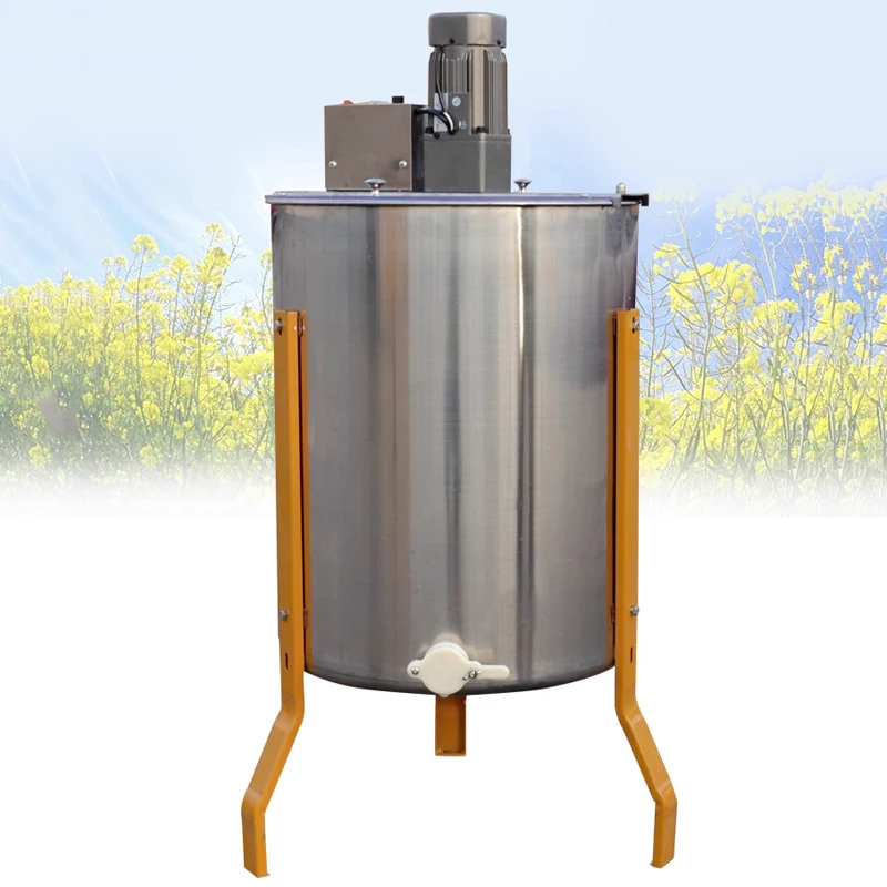 Honey Extractor 304 Stainless Steel Thickened Beekeeping 4 Frame Electric Honey Extractor Honey Separator Beekeeping Tools view 2