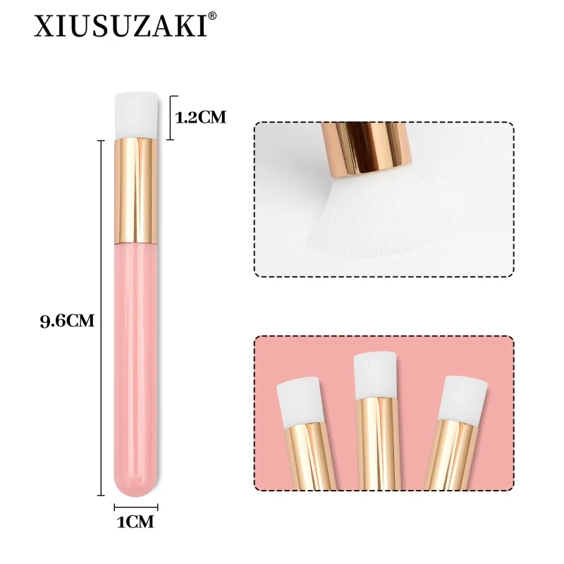 XIUSUZAKI Eyelash Cleaning Brush Colorful Lash Shampoo Cleaning Applicator Professional Eye Foam Cleaner Brushes Makeup Tools