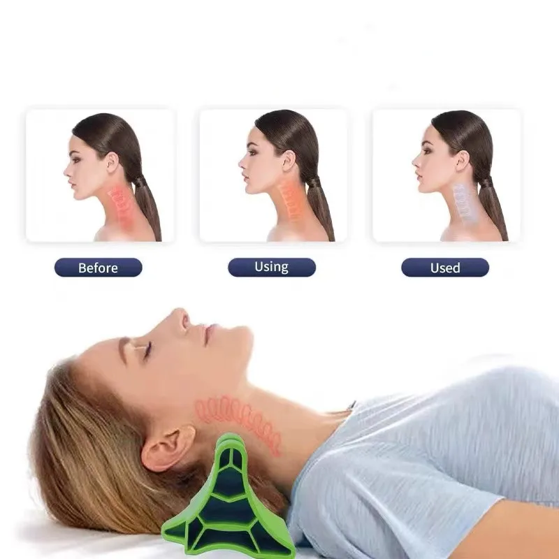 Manual Full Body Neck Massager Neck Tension Reliever Occipital Release Tool Fatigue Stress Relief Suboccipital Release Device