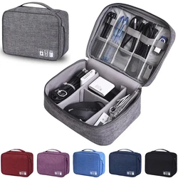 Cable Storage Bag Waterproof Digital Electronic Organizer Portable USB Data Line Charger Plug Storage Bag Travel Cable Organizer