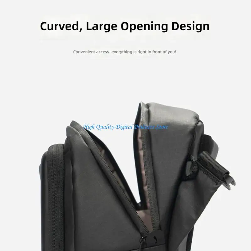 

U2JE Durability EVA Hard Shell Camera Case Bag Waterproof AntiShock Shoulder Crossbody Case For DSLR Accessories