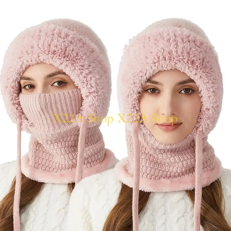 Unique Multifunctional Knitted Hat – Winter Windproof Warm Hat Scarf Mask Triple-Function Design
