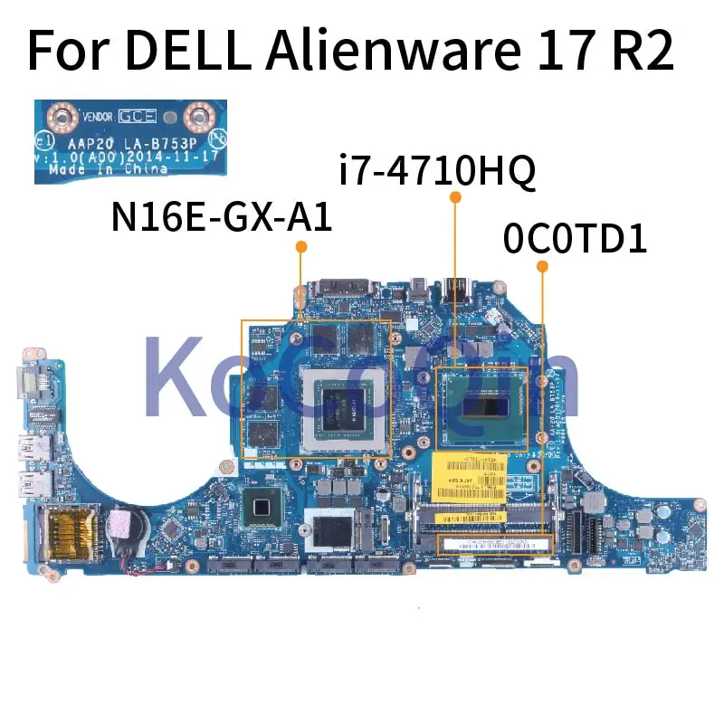 

Материнская плата для ноутбука DELL Latitude 3160 Pentium N3710 материнская плата для ноутбука 13329-1 SR2KL DDR3