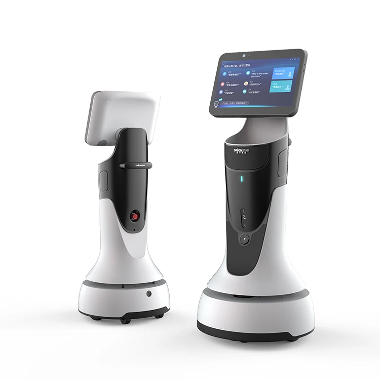 Fully Autonomous Commercial Service Robot AI Technology Reception Robot  for hotel restaurant hospital