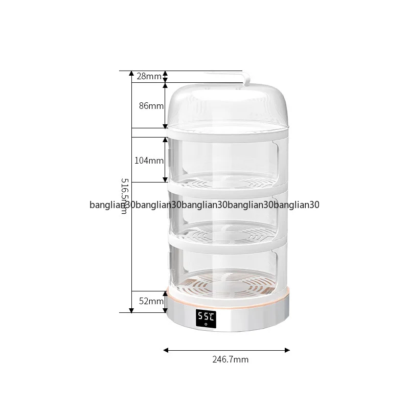 

Meal Insulation Vegetable Extra Large Heating Constant Temperature Meal Dust Cover Dining Table Cover Leftover Storage Artifact