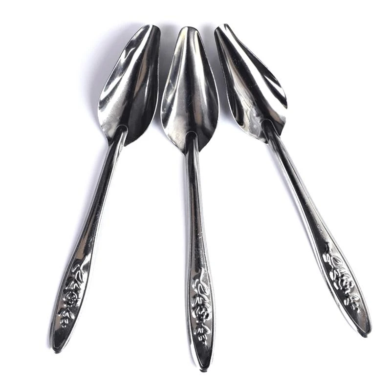 Bird Feeding Spoons to Feed Food Water Milk for Small Parrots Manual Feeder Spoon Metal Feed Scoop Young Birds high quality - Image 6