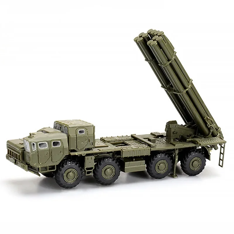 1/72 USSR Cyclone 9K58 Type 300mm Multi Tube Rocket Launcher Military Truck 4D Assembly Model