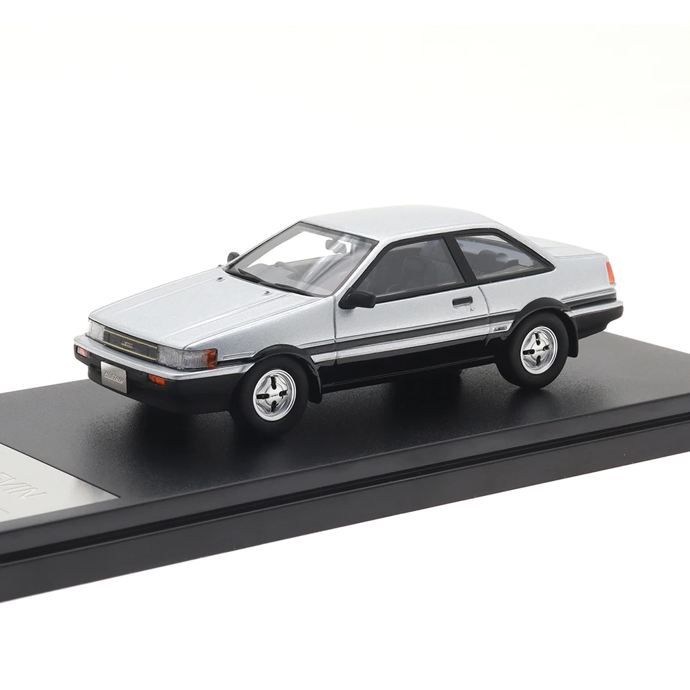 

Hi-story Brand 1/43 Resin Model Car Toyota COROLLA LEVIN 2 door GT APEX 1983 Simulation Car Model Collection Kids Gift Toy