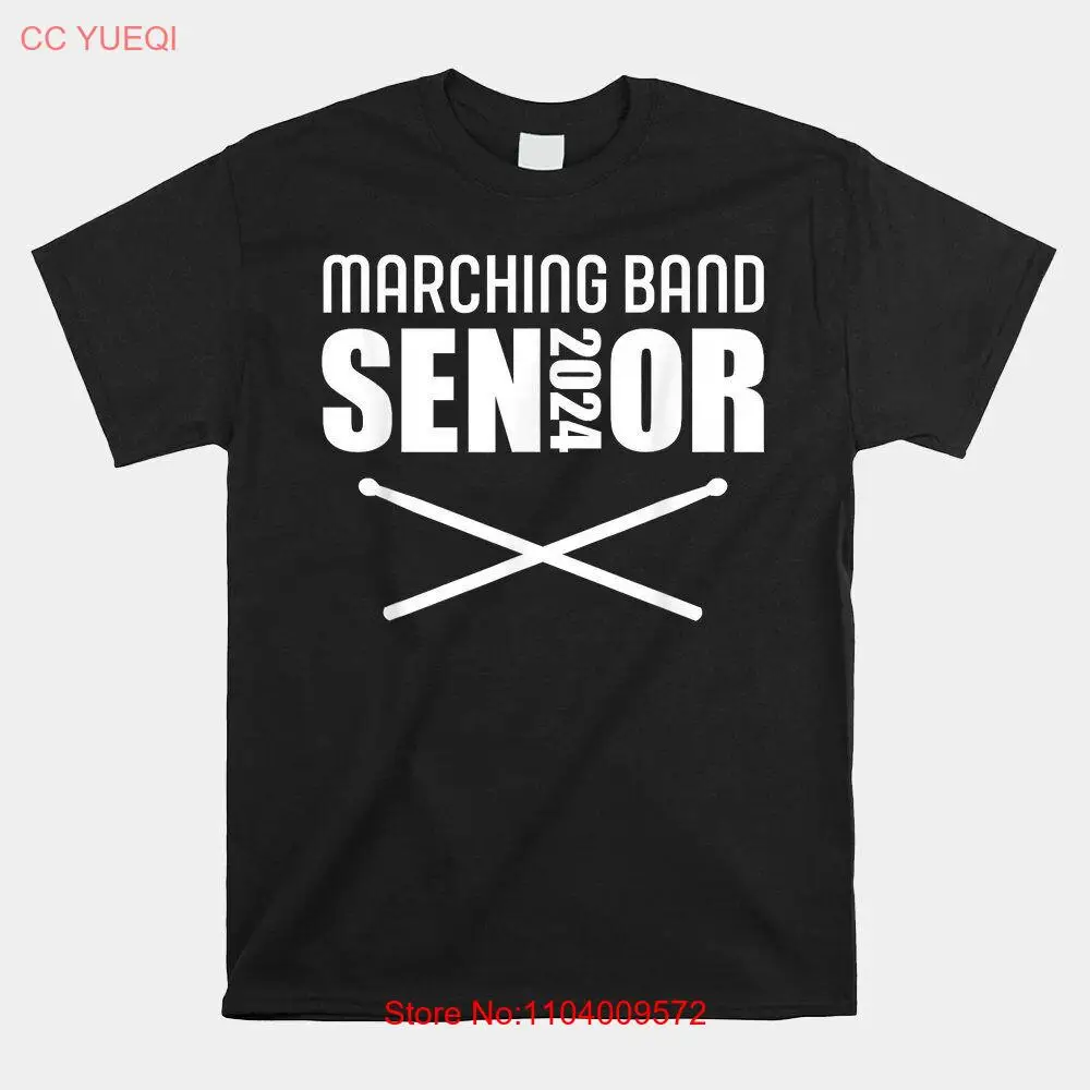 2024 Senior Snare Drum Class Of 2024 Marching Band Drumline T-shirt Size S-5XL