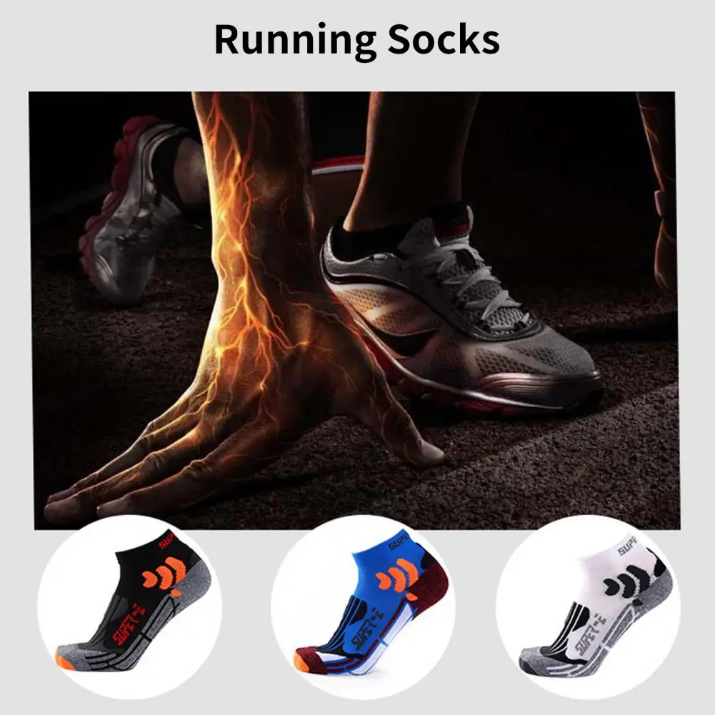 2022 Running Socks Men Professional Compression Outdoor Sport Funny Short Brand Anti-slip Compression Sport Ankle Socks