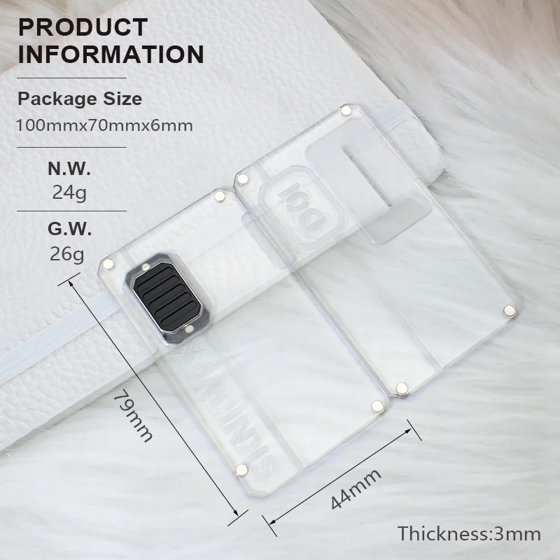 เปลี่ยนแผงประตูด้านหน้าและด้านหลังสําหรับ SXK D-01 AlO Box Mod โดย SKNKWORKX สีโปร่งใสใช้ Dotmod DotAlO อุปกรณ์เสริม