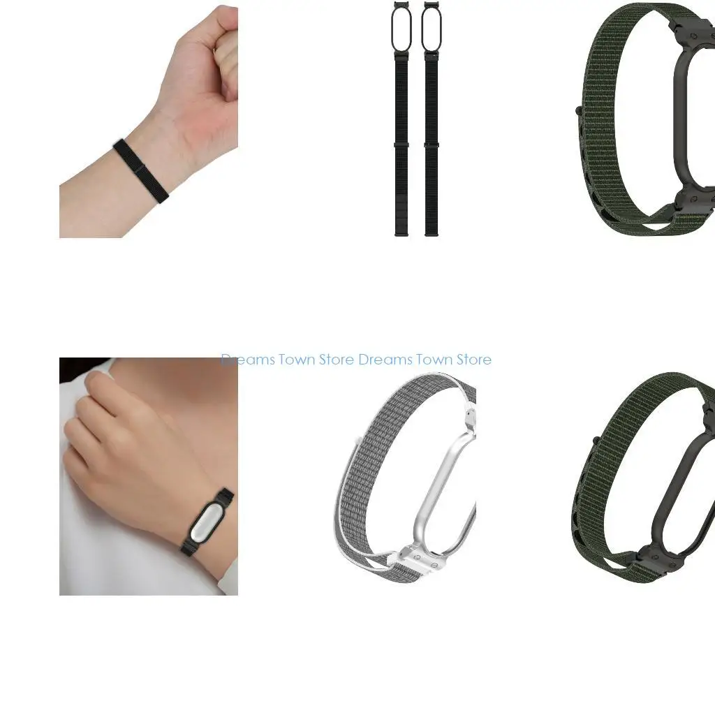 

HX6A Professional Grade Nylon Band Comfort Straps Stylish Nylon Replacement Band with Not Fade Feature for Notepin Ai
