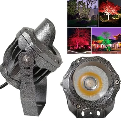 COB Outdoor Garden Light LED Lawn Lamp Spike 20W 10W Waterproof Bulb 220V 110V 24V Landscape IP65 Path Spotlight Waterproof Outd