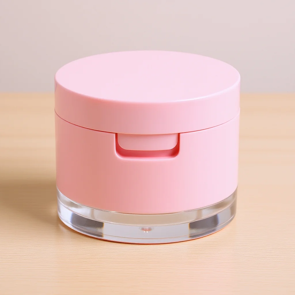 

2 Sets Portable Loose Boxes For Women Makeup Containers Powder Case Blusher Storage Box Reusable Empty Powder Holder