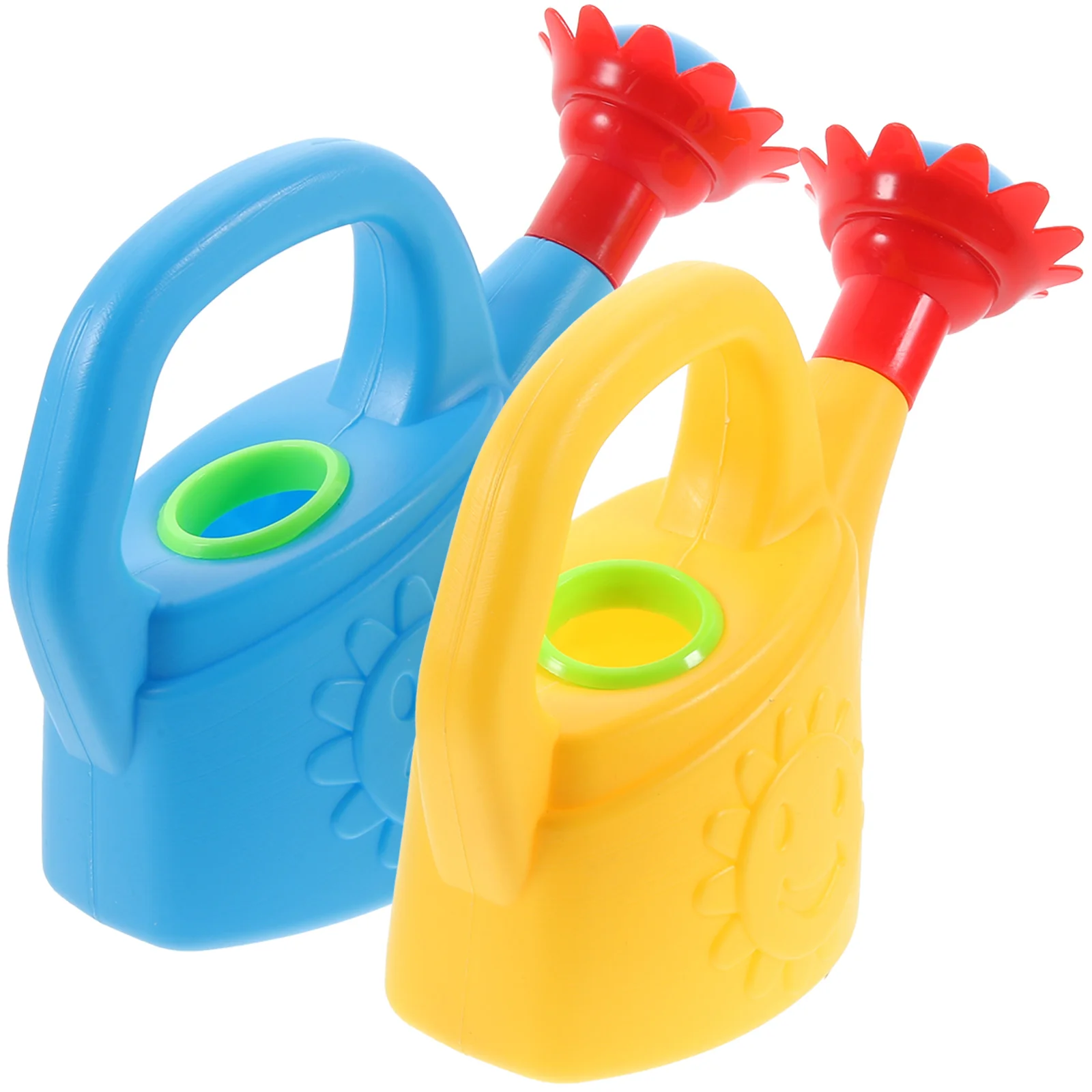 2 PCS Socialization Toys Kids Watering Pot Children Bath Storage Play House Educational