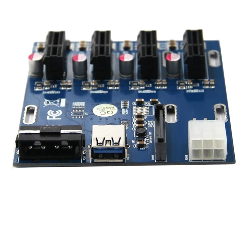 1 Drag 4 Adapter Extension Cable One Drag Four Adapter Card PCI-E To Four PCIE Multi-Functional Expansion Card Accessories