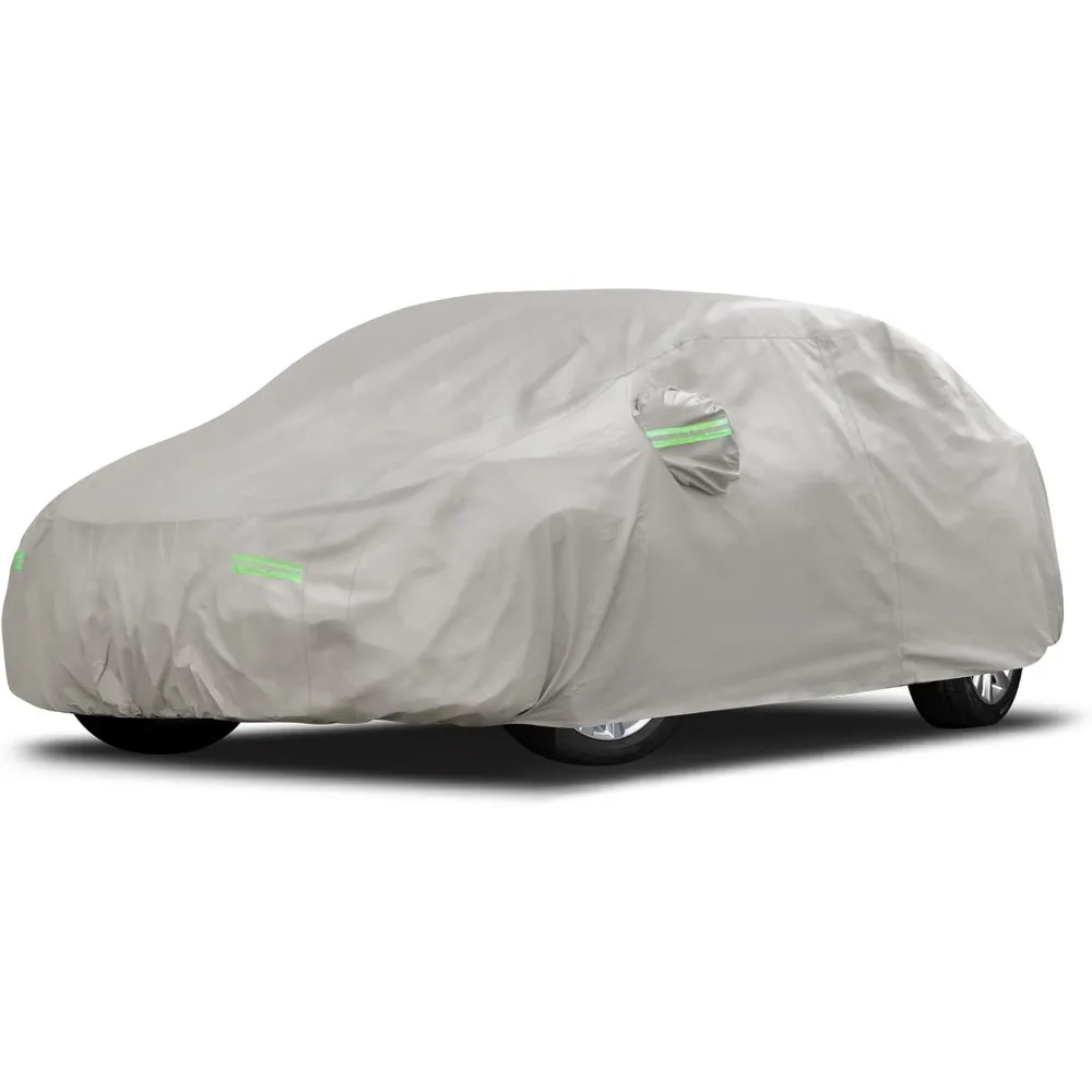 

Универсальный 6-слойный автомобильный чехол для моделей Toyota Corolla и Honda Civic, водонепроницаемая и внешняя защита с защитой от ультрафиолета