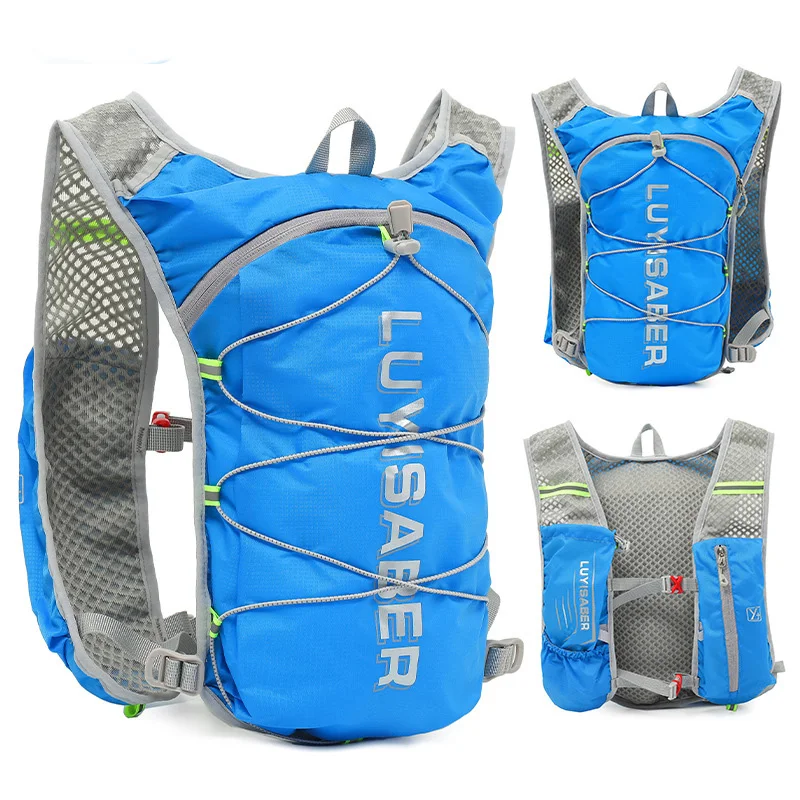 Men's Athletic Waterproof Sports Backpack Women's Running Cycling Rucksack Outdoor Hiking Backpack Mountain Top Biking Backpack