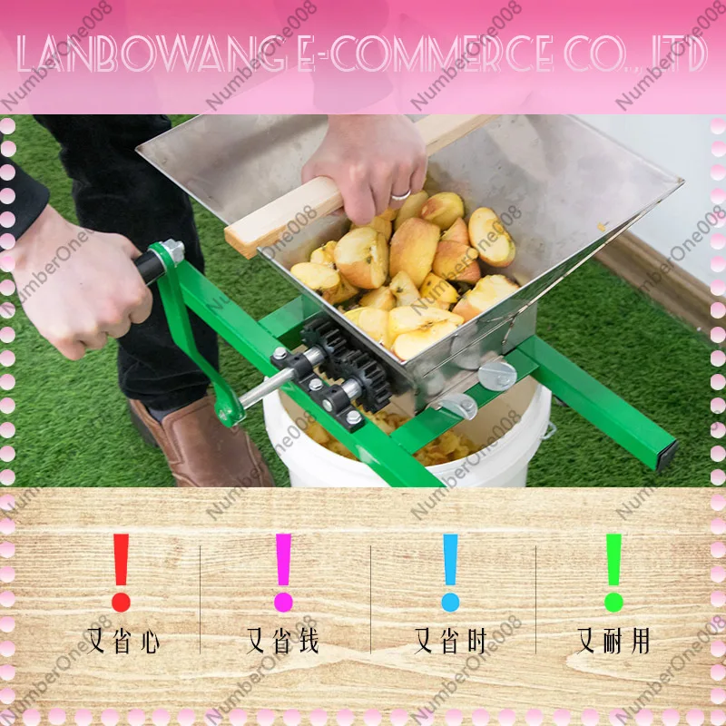 manual-stainless-steel-crusher-self-brewed-cider-grape-berry-skin-breaker-unplugged-7l-hopper-kitchen-tool