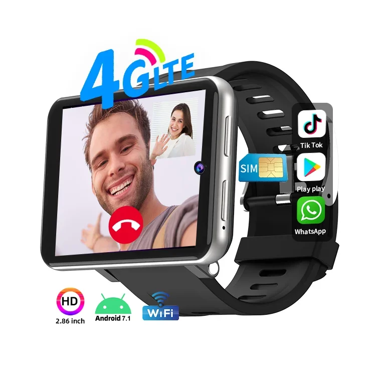 

Dm100 Android Sports Smartwatch OEM 2.86-inch Ips Touch Screen 4G Reloj Smartwatch Phone