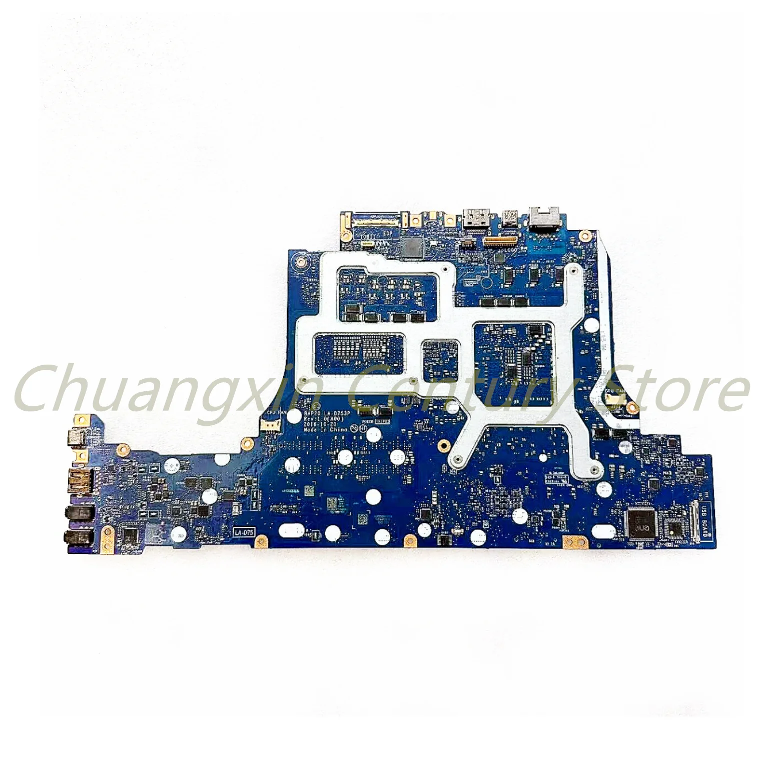 For DELL Alienware 15 R3 17 R4 laptop motherboard BAP20 LA-D753P with I7-6820HK I7-7820HK CPU GTX1070/GTX1080 GPU 100% Tested