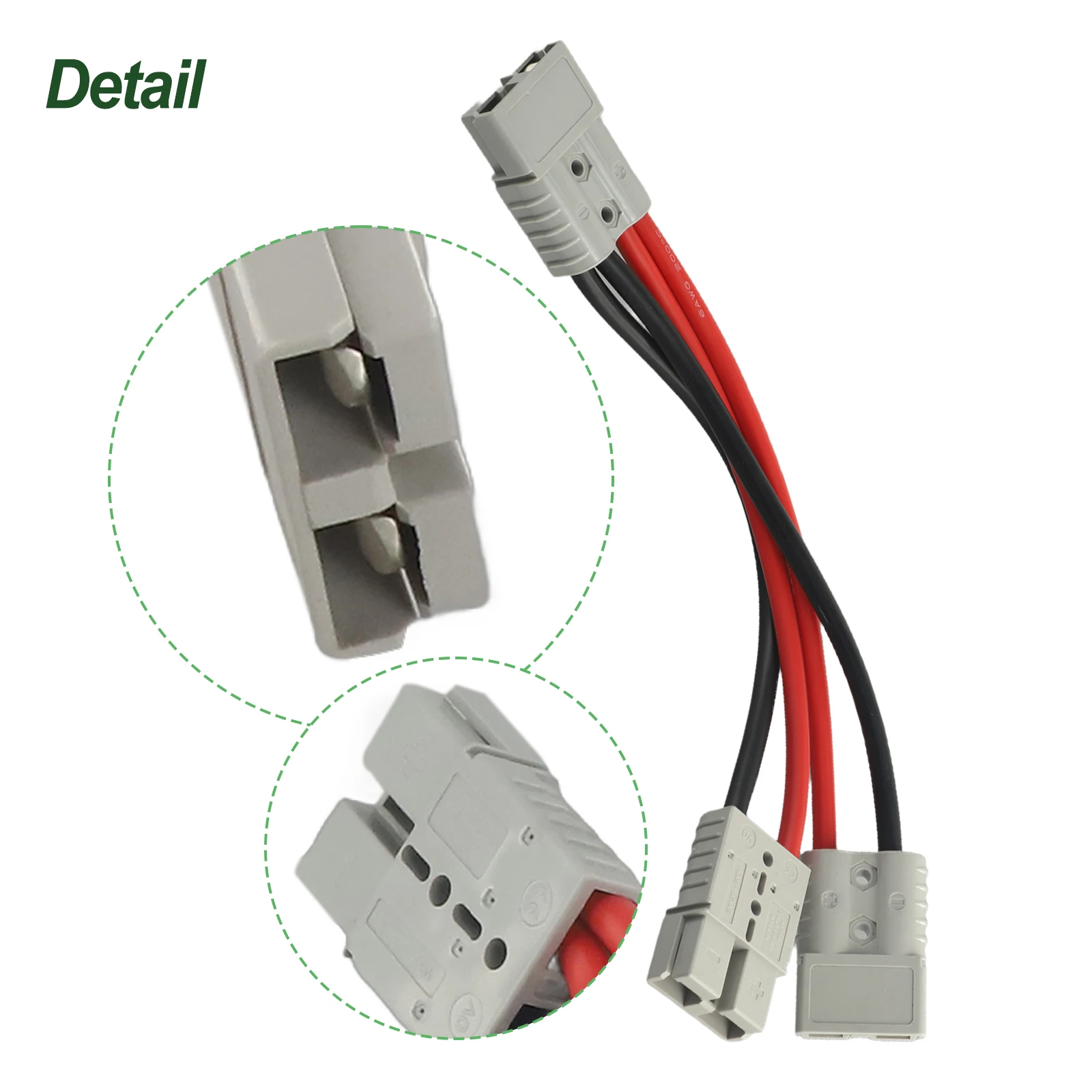 To Dual Y Adapter Connector for rvs Yachts 120A Connect Circuits Connect Devices High-end Large Vehicles  To Dual