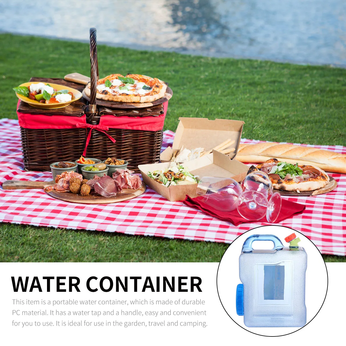 

PC water bucket car water bucket water container water carrier plastic water container